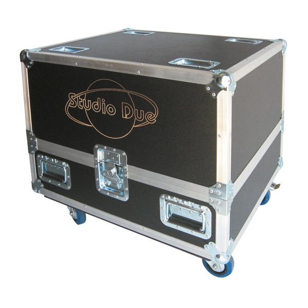 T-COLOR-6C CASEx2 (art. a richiesta) Flight Case